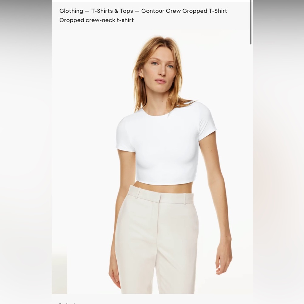 ARITIZIA Matching Crop Top & Skirt Set